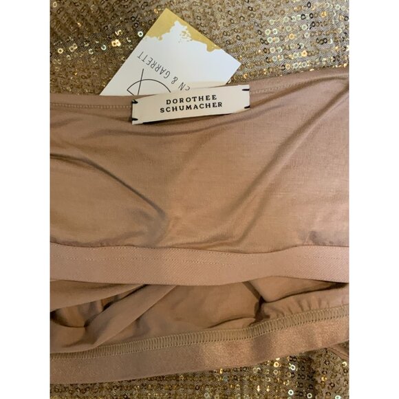 Dorothee Schumacher Gold Sequin Shimmering Dreams Midi Dress, Size 4, $1250 NWT! - Picture 14 of 15